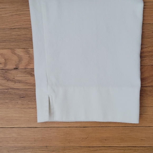 Steinmart White Cotton Stretch Crop Pants - Picture 7 of 9